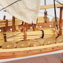 Load image into Gallery viewer, VIKING MODEL BOAT SMALL | Museum-quality | Fully Assembled Wooden Model boats

