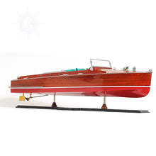 Load image into Gallery viewer, CHRIS CRAFT RUNABOUT MODEL BOAT PAINTED | Museum-quality | Fully Assembled Wooden Model boats

