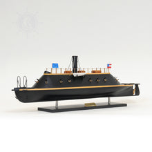 Load image into Gallery viewer, CSS VIRGINIA MODEL BOAT WITH DISPLAY CASE | Museum-quality | Fully Assembled Wooden Model boats
