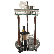 Load image into Gallery viewer, Anne Home - Serving Trolley | Home bar Bar Cart  | Vintage style Beverage cart

