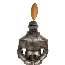 Load image into Gallery viewer, METAL DECORATIVE HANDMADE MEDIEVAL ARMOR SUIT 8 INCHES | scale model aircraft | Miniatures |Vintage arts and crafts for decoration
