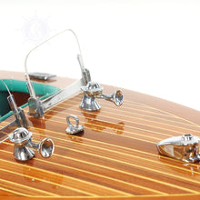 Load image into Gallery viewer, CHRIS CRAFT TRIPLE COCKPIT MODEL BOAT MEDIUM | Museum-quality | Fully Assembled Wooden Model boats

