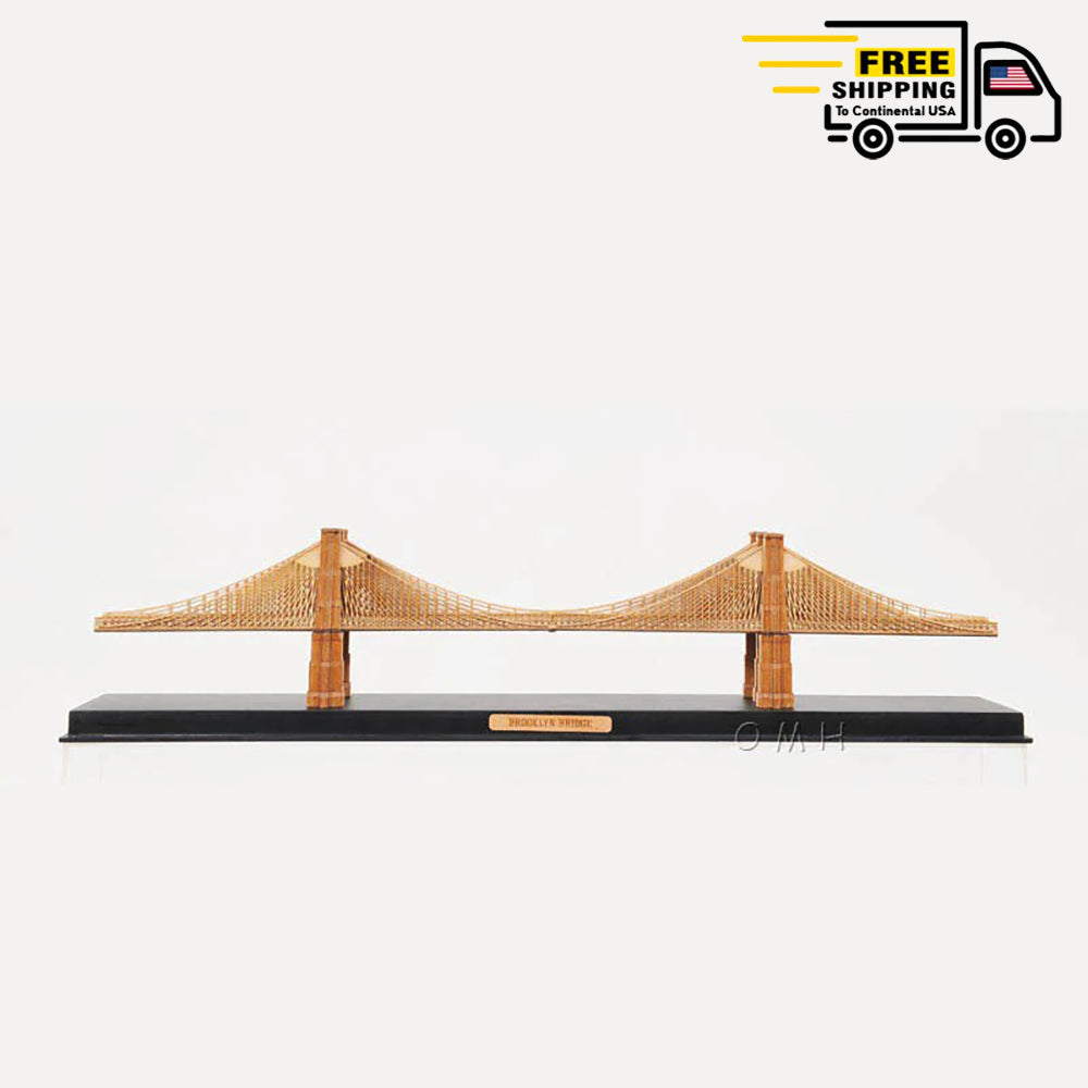 BROOKLYN BRIDGE MODEL BOAT | Museum-quality | Fully Assembled Wooden Model boats