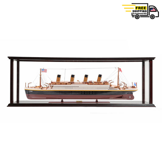 TITANIC CRUISE SHIP MODEL PAINTED LARGE | Museum-quality Cruiser| Fully Assembled Wooden Model Ship