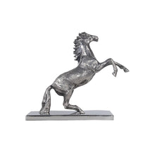 Load image into Gallery viewer, HORSE STATUE WITH BASE | Nautical decor | Vintage arts and crafts for decoration
