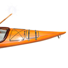 Load image into Gallery viewer, KLINAKLINI KAYAK 19&#39; | Wooden Kayak |  Boat | Canoe with Paddles for fishing and water sports
