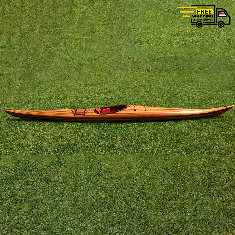 HUDSON WOODEN KAYAK 18' | Wood Kayak