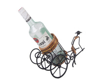 Load image into Gallery viewer, ASIAN STYLE RICKSHAW PULLER WINE HOLDER
