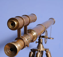 Load image into Gallery viewer, VICTORIAN MARINE TELESCOPE | Magnifying power | Vintage arts and crafts for decoration

