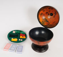 Load image into Gallery viewer, Globe Poker Set | Handcrafted Antique finish | Vintage arts and crafts
