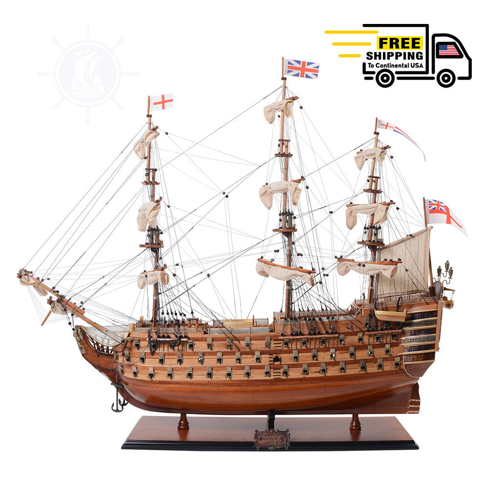 HMS VICTORY MODEL SHIP EXCLUSIVE EDITION | Museum-quality | Fully Assembled Wooden Ship Models