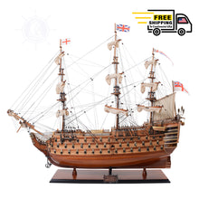 Load image into Gallery viewer, HMS VICTORY MODEL SHIP EXCLUSIVE EDITION | Museum-quality | Fully Assembled Wooden Ship Models
