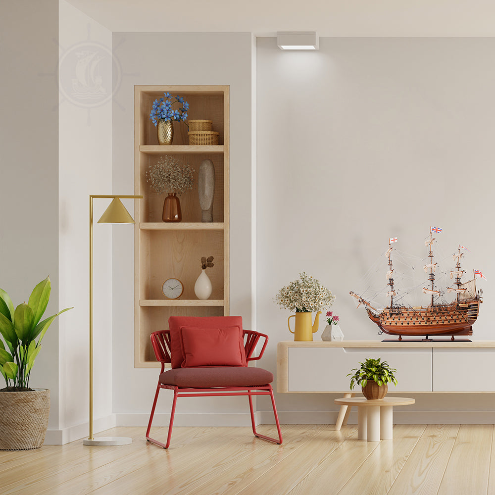 HMS VICTORY MODEL SHIP EXCLUSIVE EDITION | Museum-quality | Fully Assembled Wooden Ship Models