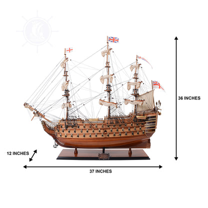 HMS VICTORY MODEL SHIP EXCLUSIVE EDITION | Museum-quality | Fully Assembled Wooden Ship Models