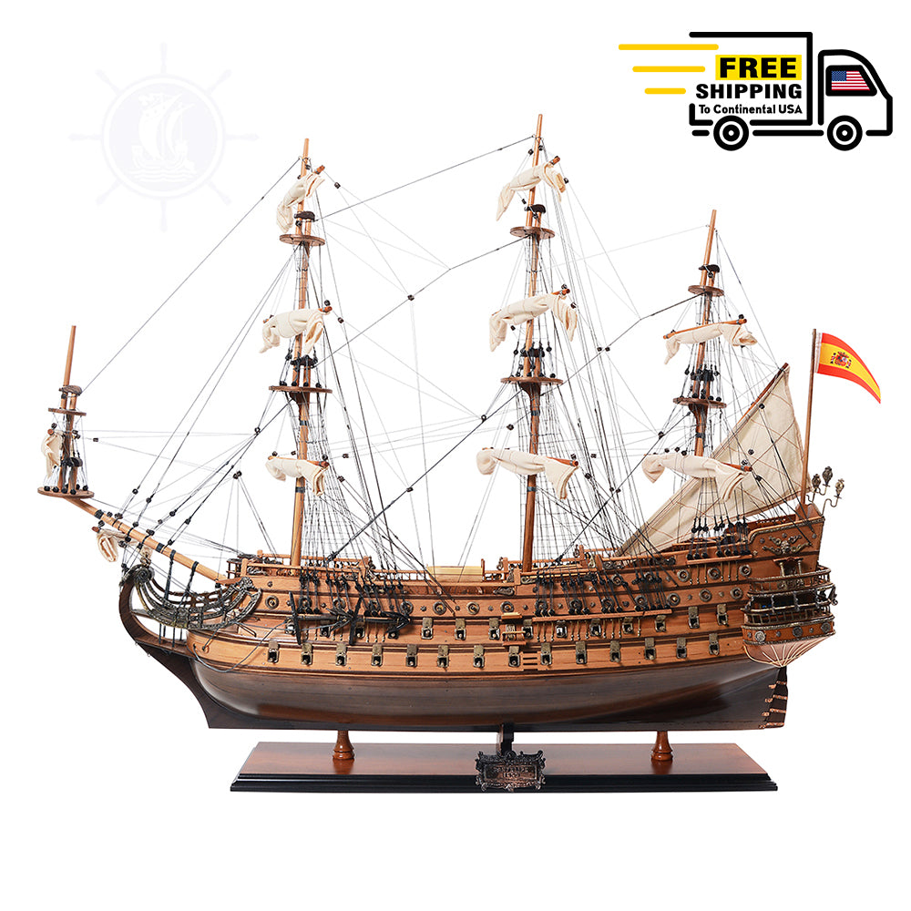 SAN FELIPE MODEL SHIP EXCLUSIVE EDITION | Museum-quality | Fully Assembled Wooden Ship Models
