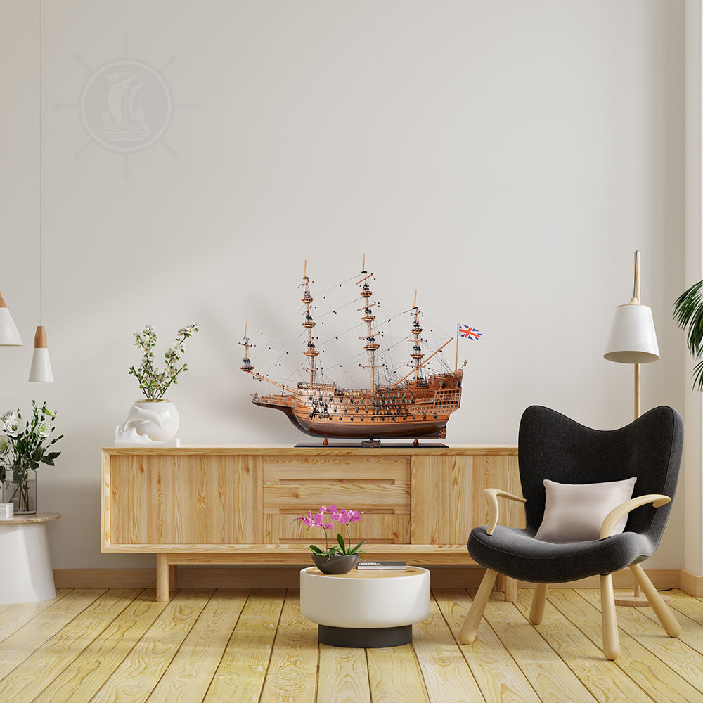 SOVEREIGN OF THE SEAS MODEL SHIP NO SAILS | Museum-quality | Fully Assembled Wooden Ship Models