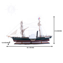 Load image into Gallery viewer, NEMESIS MODEL SHIP | Museum-quality | Fully Assembled Wooden Ship Models
